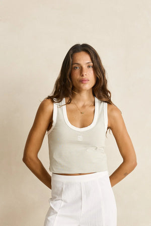 Rhythm Essential Tank Olive