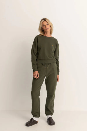Rhythm Sunny Track Pant Khaki