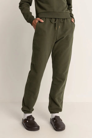 Rhythm Sunny Track Pant Khaki