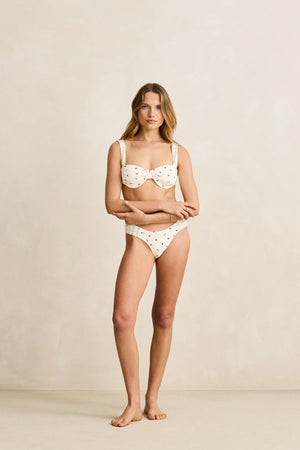 Rhythm Mila Soft Strap Balconette Top Cream