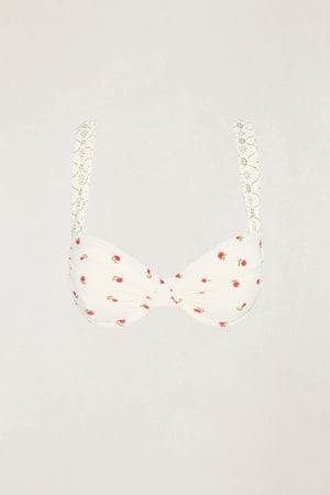 Rhythm Mila Soft Strap Balconette Top Cream