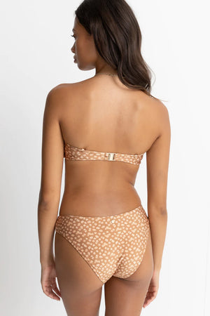 Rhythm Marley Floral Bandeau Top Caramel
