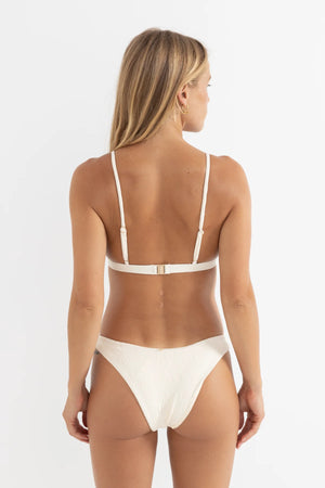 Rhythm Leilani Bralette Top Vintage White