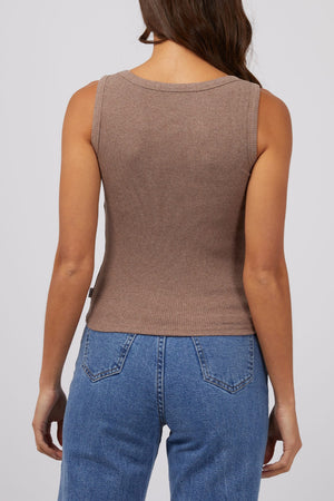 Silent Theory Mia Tank Brown