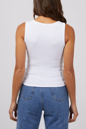 Silent Theory Mia Tank White