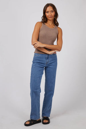 Silent Theory Ella Tank Brown