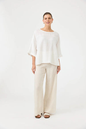 Eb & Ive Studio Relaxed Top Salt