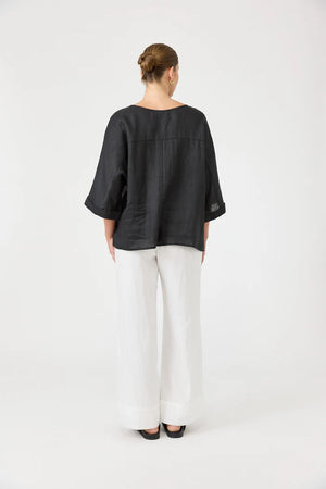 Eb & Ive Studio Relaxed Top Ebony
