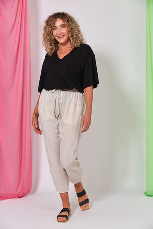 Eb & Ive Studio Relaxed Pant Tusk