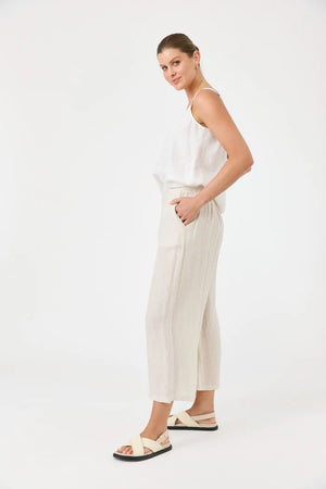 Eb & Ive Studio Crop Pant Tusk