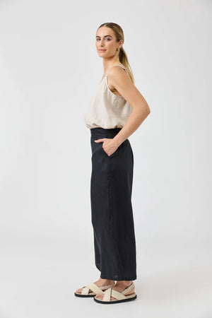 Eb & Ive Studio Crop Pant Ebony