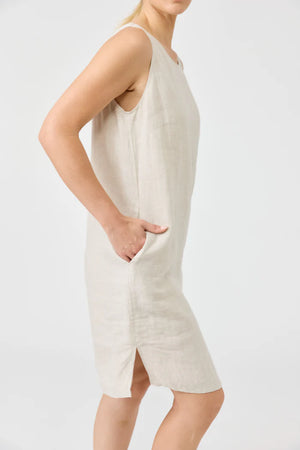 Eb & Ive Studio Midi Dress Tusk