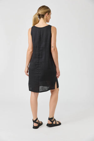 Eb & Ive Studio Midi Dress Ebony