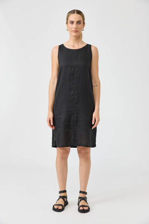 Eb & Ive Studio Midi Dress Ebony