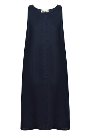 Eb & Ive Studio Midi Dress Navy