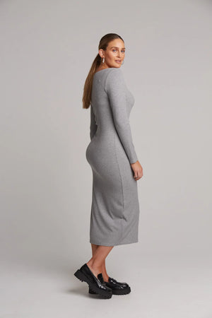 Eb & Ive Studio Jersey Maxi Gray