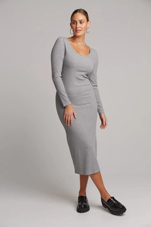 Eb & Ive Studio Jersey Maxi Gray