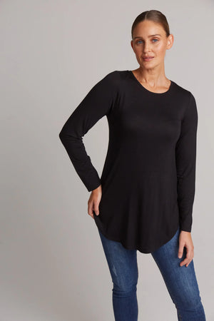 Eb & Ive Studio Jersey Tshirt Ebony