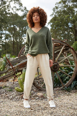 Eb & Ive Sammi Pant Oat