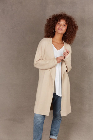 Eb & Ive Britons Cardigan Oat