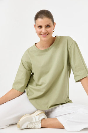 Eb & Ive Studio Tshirt Khaki