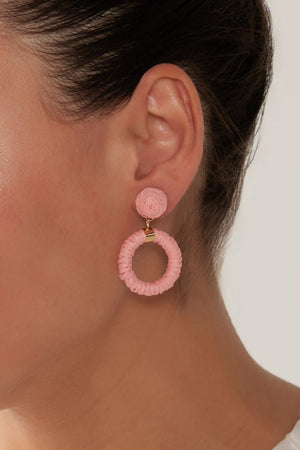 Eb & Ive Sojourn Round Earring - Cameo