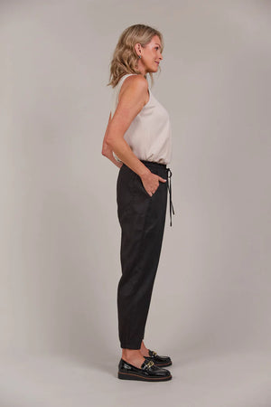 Eb & Ive Laax Relaxed Pant Black