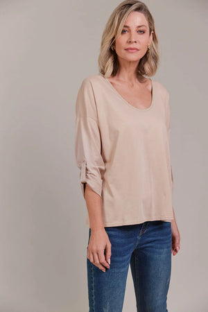Eb & Ive Estel Tshirt Tusk