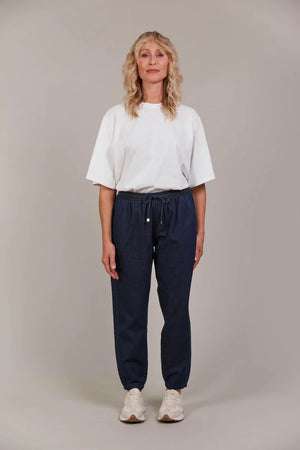 Eb & Ive Pepi Relaxed Denim Pant Oxford