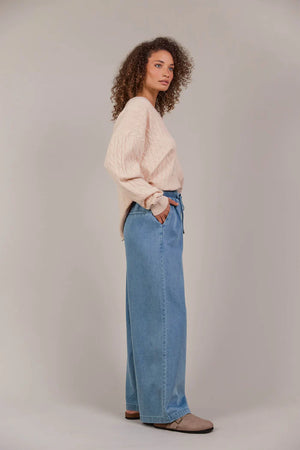 Eb & Ive Pepi Wide Denim Pant Denim
