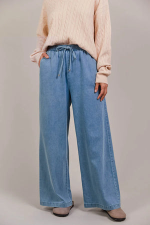 Eb & Ive Pepi Wide Denim Pant Denim