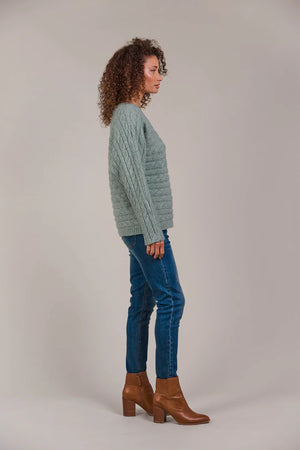 Eb & Ive Merano Cable Knit Jasper