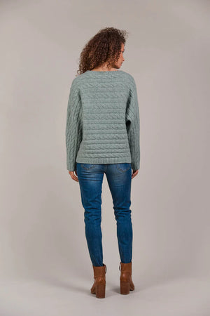 Eb & Ive Merano Cable Knit Jasper