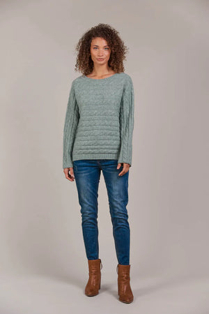 Eb & Ive Merano Cable Knit Jasper
