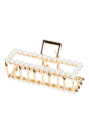 Eb & Ive Avino Pearl Claw Rectangle