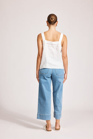 Eb & Ive Miramar Tank White