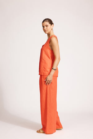 Eb & Ive Miramar Vest Coral