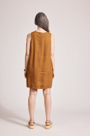 Eb & Ive Miramar Tank Dress Caramel