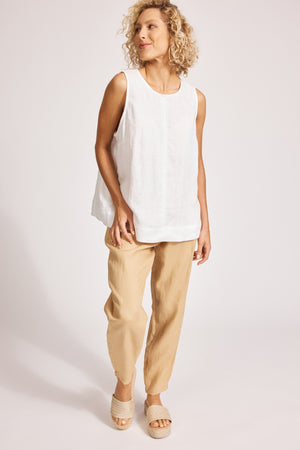 Eb & Ive Miramar Tank Top White