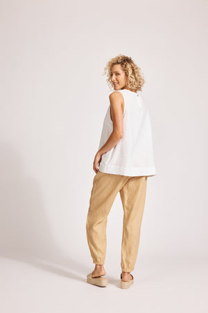 Eb & Ive Miramar Tank Top White