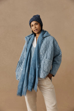 Eb & Ive Bodhi Scarf Lake