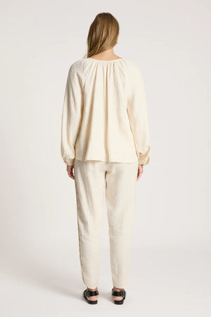 Eb & Ive Bajau Blouse Dune