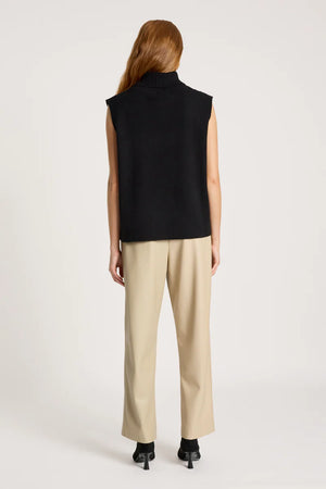 Eb & Ive Zala Knit Vest Black