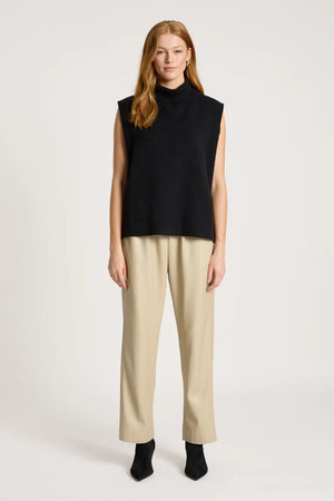 Eb & Ive Zala Knit Vest Black