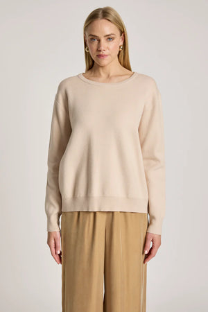 Eb & Ive Zala Jumper Bisque
