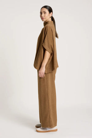 Eb & Ive Azul Poncho Clay