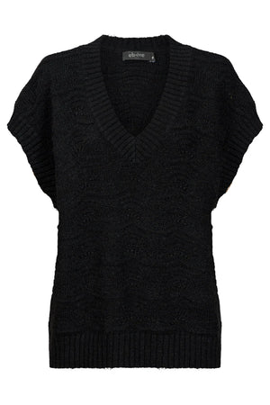 Eb & Ive Orin Knit Vest Black