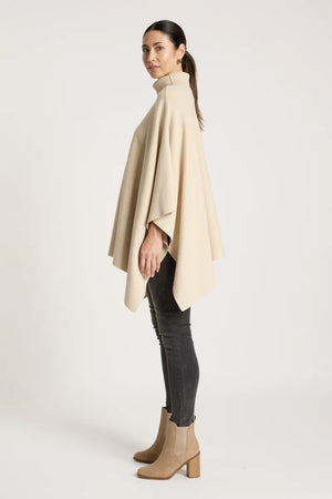 Eb & Ive Samira Poncho Bisque