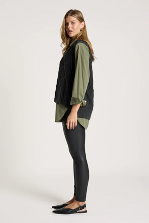 Eb & Ive Liora Knit Vest Char
