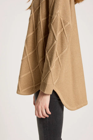 Eb & Ive Liora Relaxed Jumper Mocha